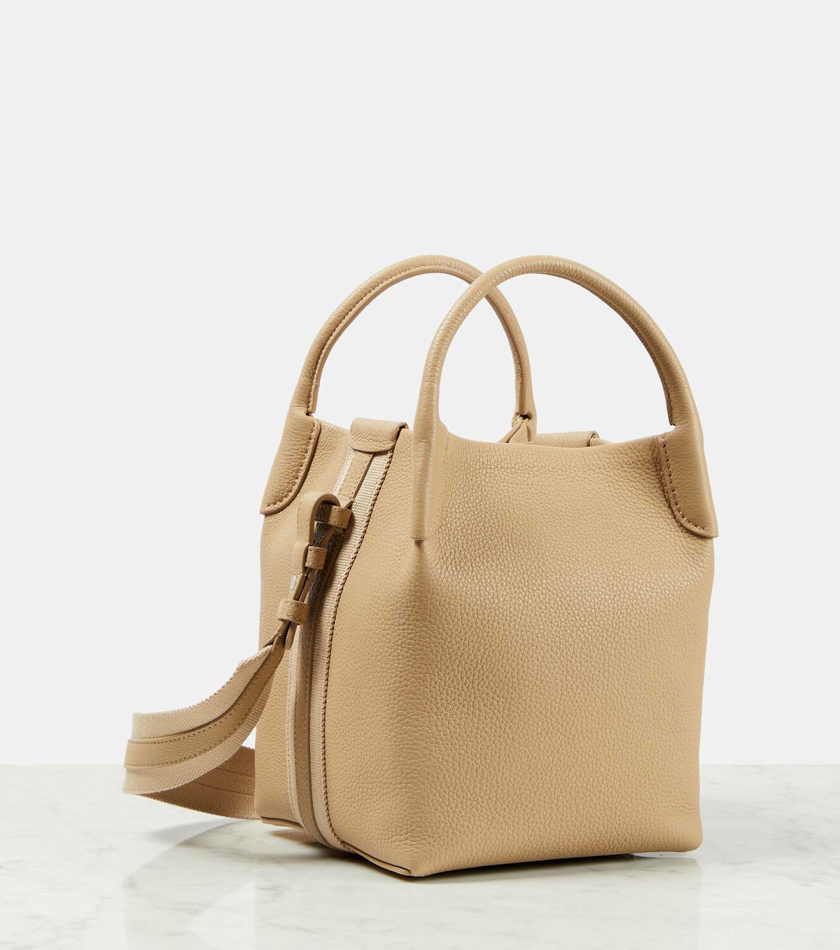 Loro Piana Bale Small leather tote bag Loro Piana Loro Piana Bale Small leather tote bag Loro Piana
