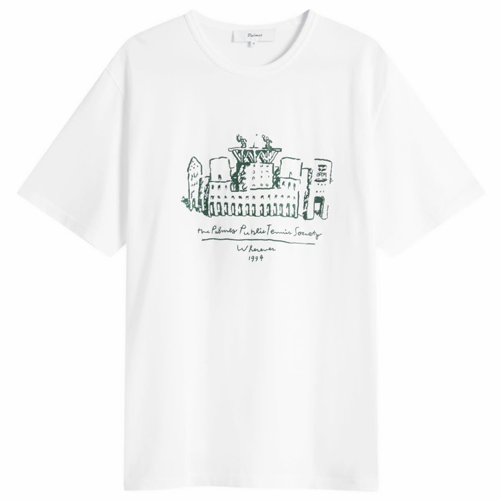Photo: Palmes Men's Public T-Shirt in White