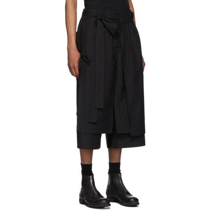 Craig Green Black Layered Shorts Craig Green