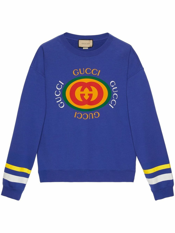 Photo: GUCCI - Logo Cotton Sweatshirt