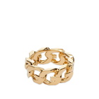 Givenchy Men's G Chain Ring in Gold