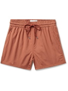 Atalaye - Fregate Short-Length Recycled Swim Shorts - Red