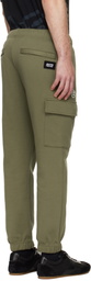 AAPE by A Bathing Ape Khaki 'AAPENOW' Moonface Cargo Sweatpants
