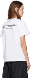Wooyoungmi White Patch T-Shirt