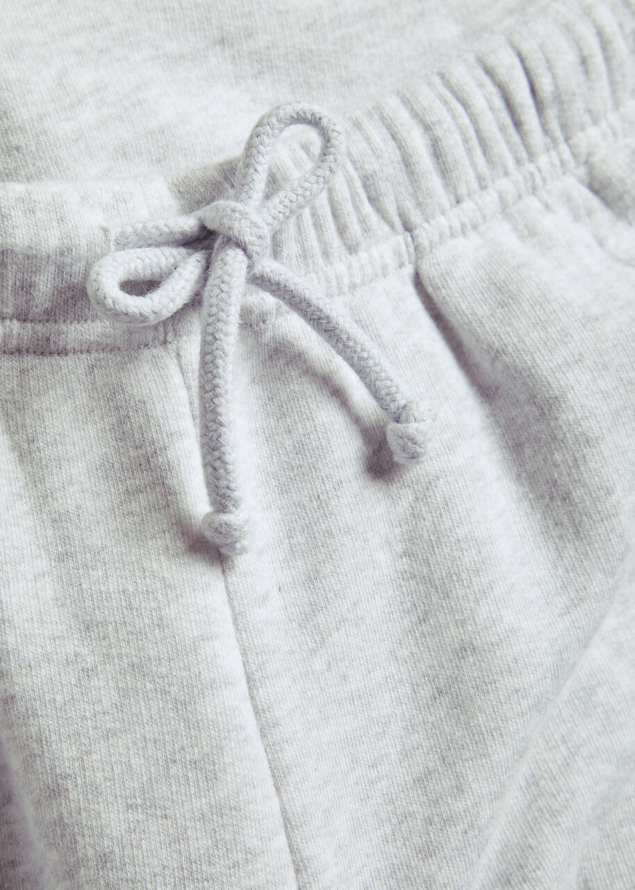 American Vintage Atubay Stretch-cotton Sweatpants Light Grey
