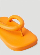 Hasta La Vista Flip Flops in Orange