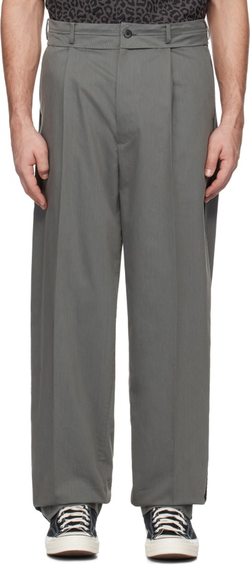 Photo: UNDERCOVER Gray Twill Trousers