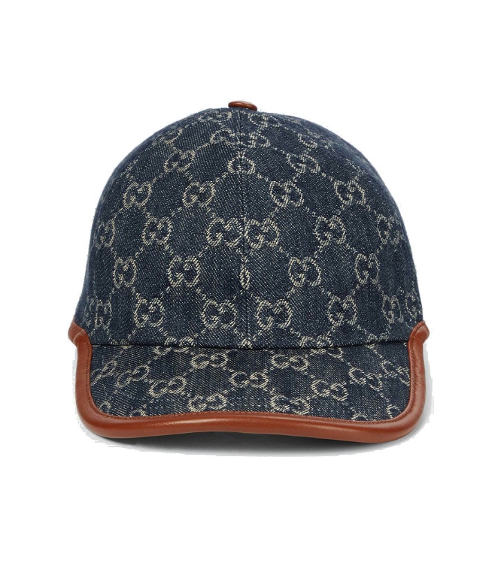 Photo: Gucci - GG denim baseball cap