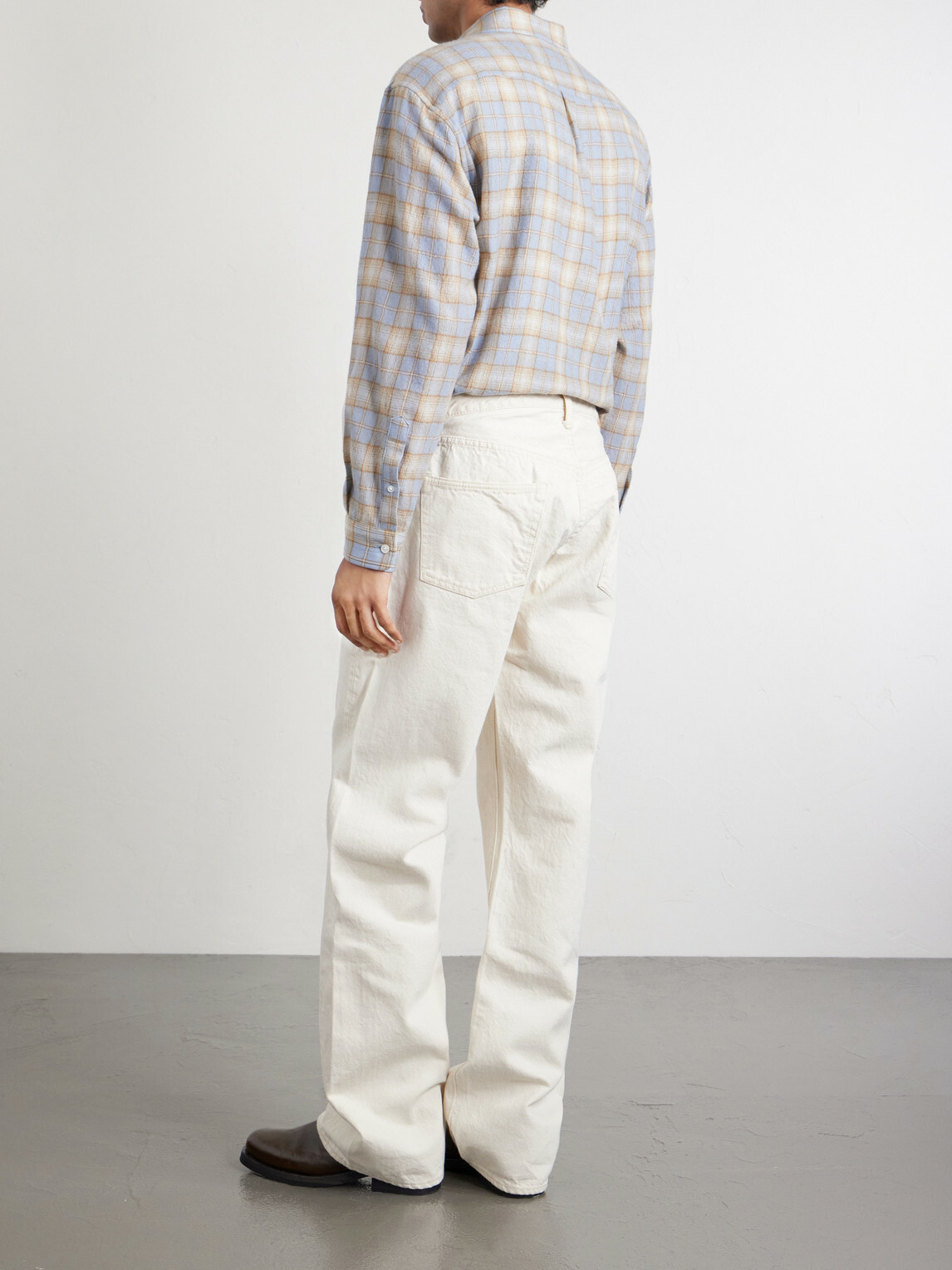 FULLCOUNT - 0105EC Straight-Leg Selvedge Jeans - Neutrals