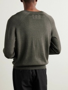 Nili Lotan - Reggie Silk and Cotton-Blend Sweater - Green
