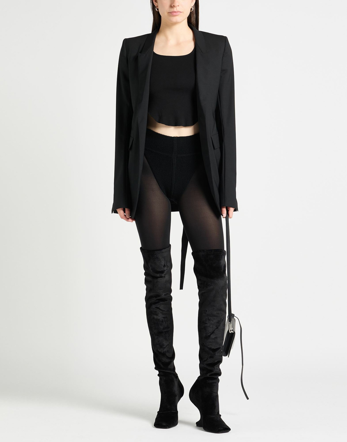 Rick Owens Womens Shorts & Bermuda Shorts in Black