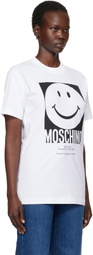 Moschino White Smiley T-shirt