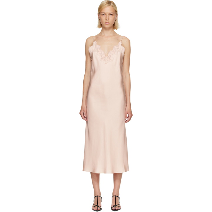 Photo: Róhe Pink Lace Slip Dress