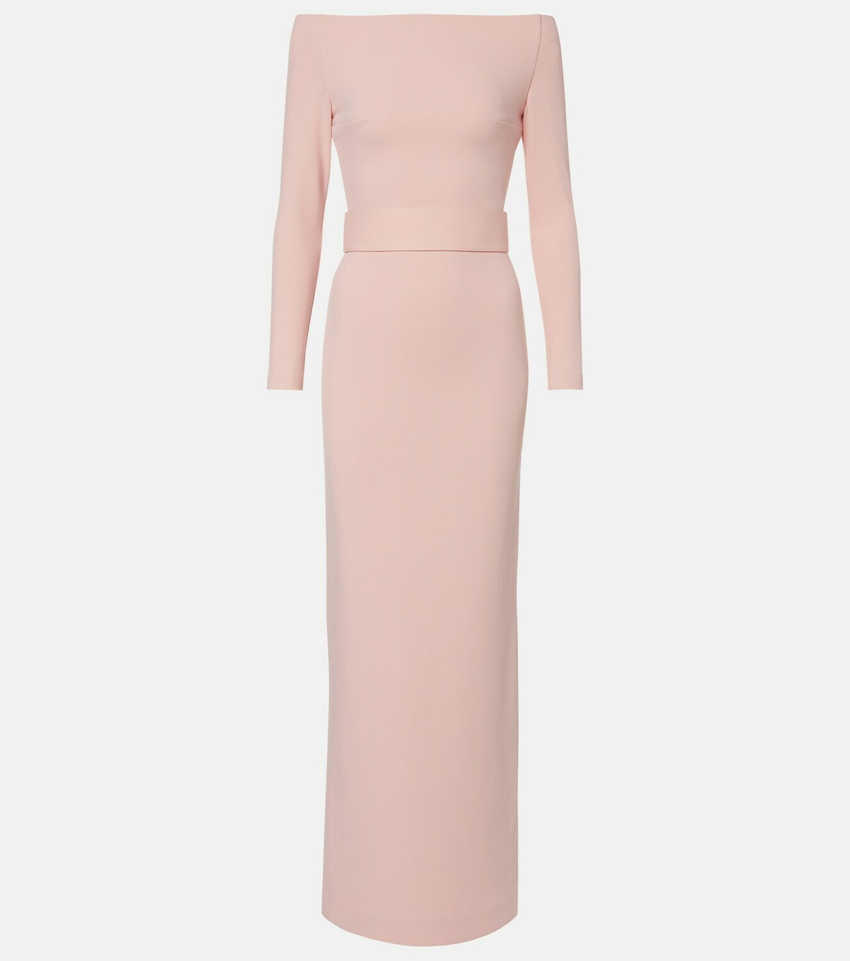 Solace London Sabina off-shoulder gown