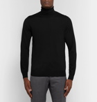 Canali - Merino Wool Rollneck Sweater - Men - Black