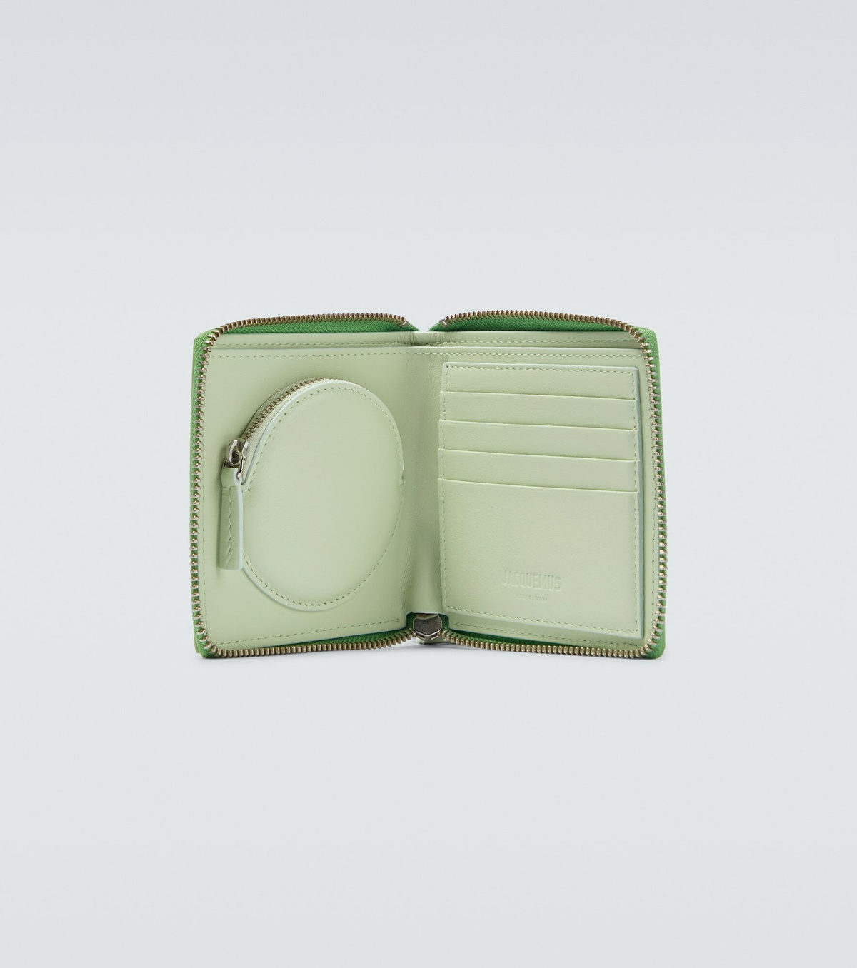 ☆韓国の人気☆【Jacquemus】☆Le Carre Rond 半財.布☆ JACQUEMUS ジャックムス Le Carre Rond レザー ウォレット 財布