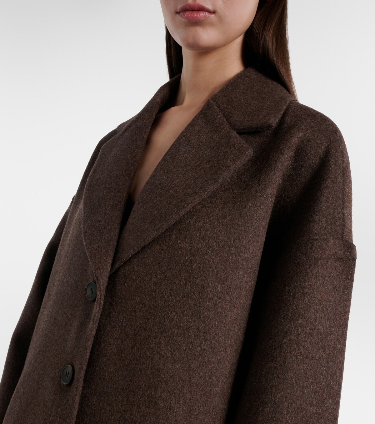 Velvet Lafayette wool-blend coat