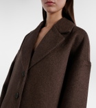 Velvet Lafayette wool-blend coat