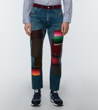 Junya Watanabe - Patchwork straight-leg jeans