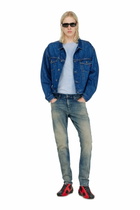Diesel Slim Jeans Regular Waist 2019 D-Strukt - Jeans Mens in Blue