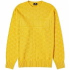 Patta Men's Purl Ribbed Knit in Old Gold