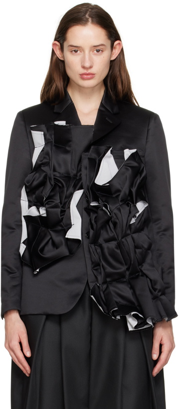 Photo: Comme des Garçons Black Ruffle Blazer