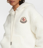 Moncler Logo teddy hoodie