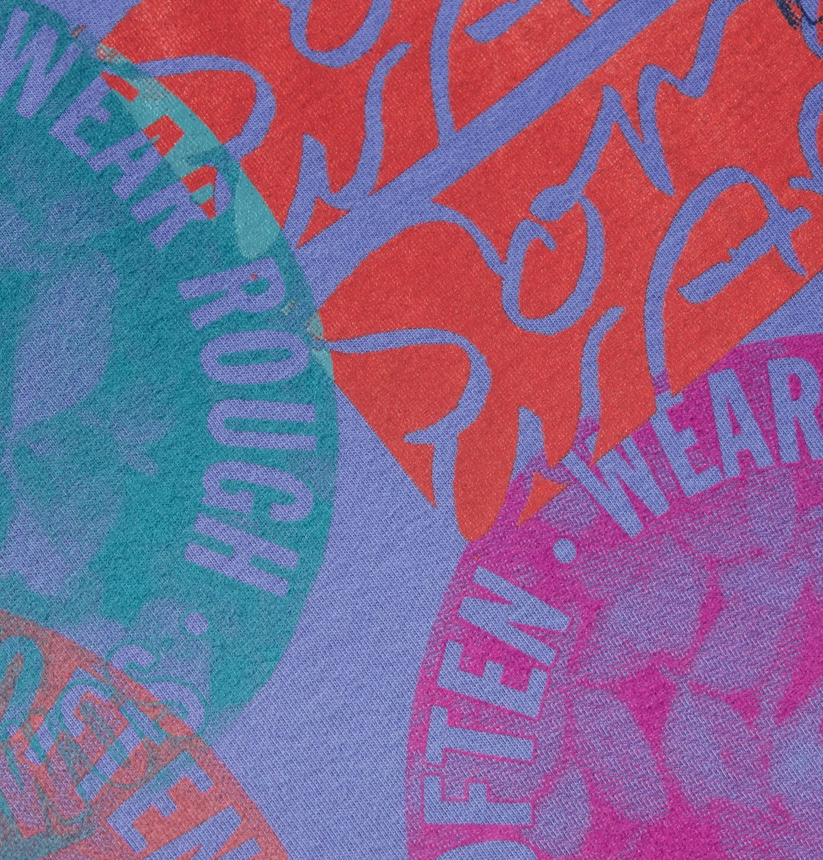 Some Ware - Oversized Logo-Print Organic Cotton-Jersey T-Shirt - Purple