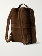 Officine Creative - Quentin/023 Suede Backpack - Brown