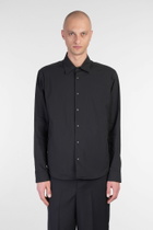 Aspesi Arch Shirt In Black Cotton