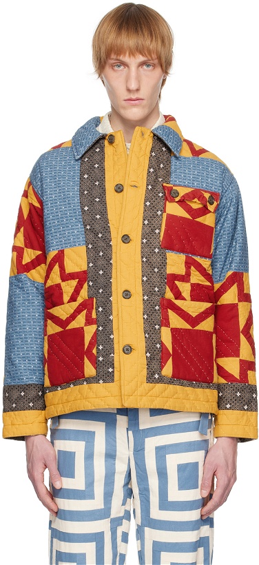 Photo: Bode Multicolor Blazing Star Jacket