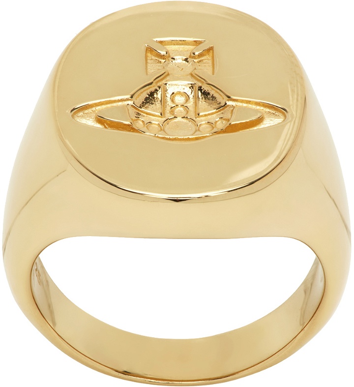 Photo: Vivienne Westwood Gold Engraved Ring