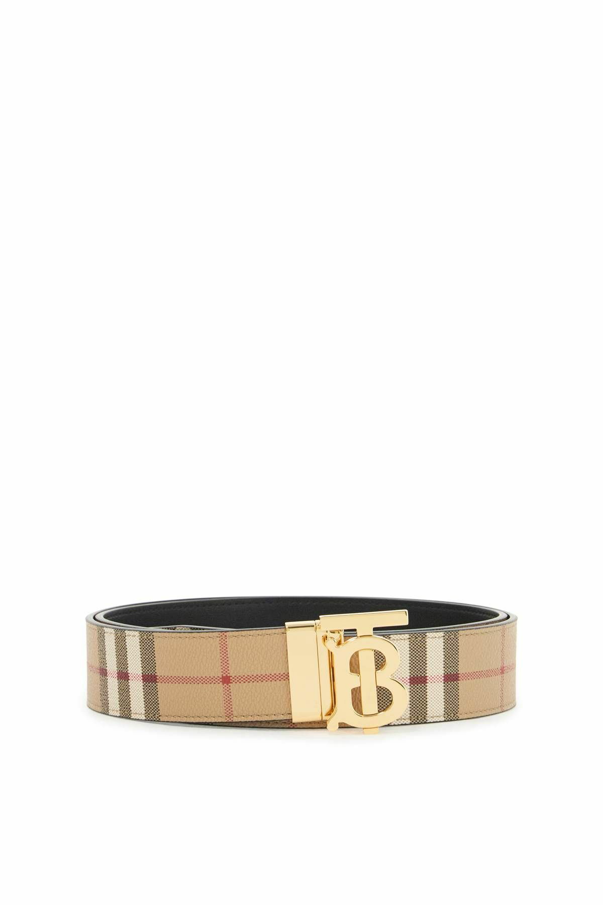 小物 Burberry Nova Check Belt Beige Authentic Burberry Mens Nova Check Beige Leather Belt Size