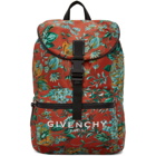 Givenchy Red Logo Packaway Backpack