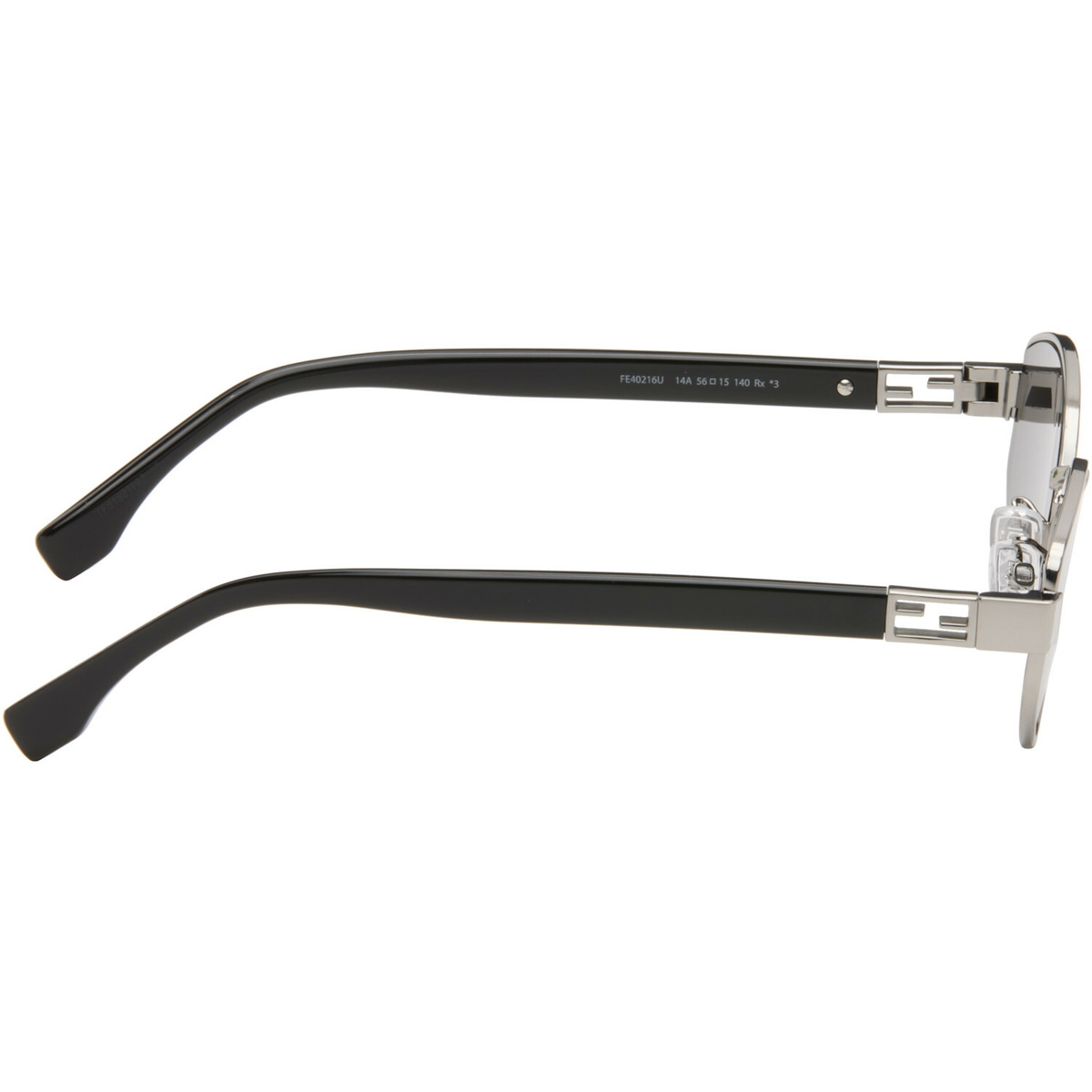 Fendi Silver Baguette Sunglasses