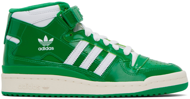 Photo: adidas Originals Green Forum Mid Sneakers