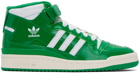 adidas Originals Green Forum Mid Sneakers