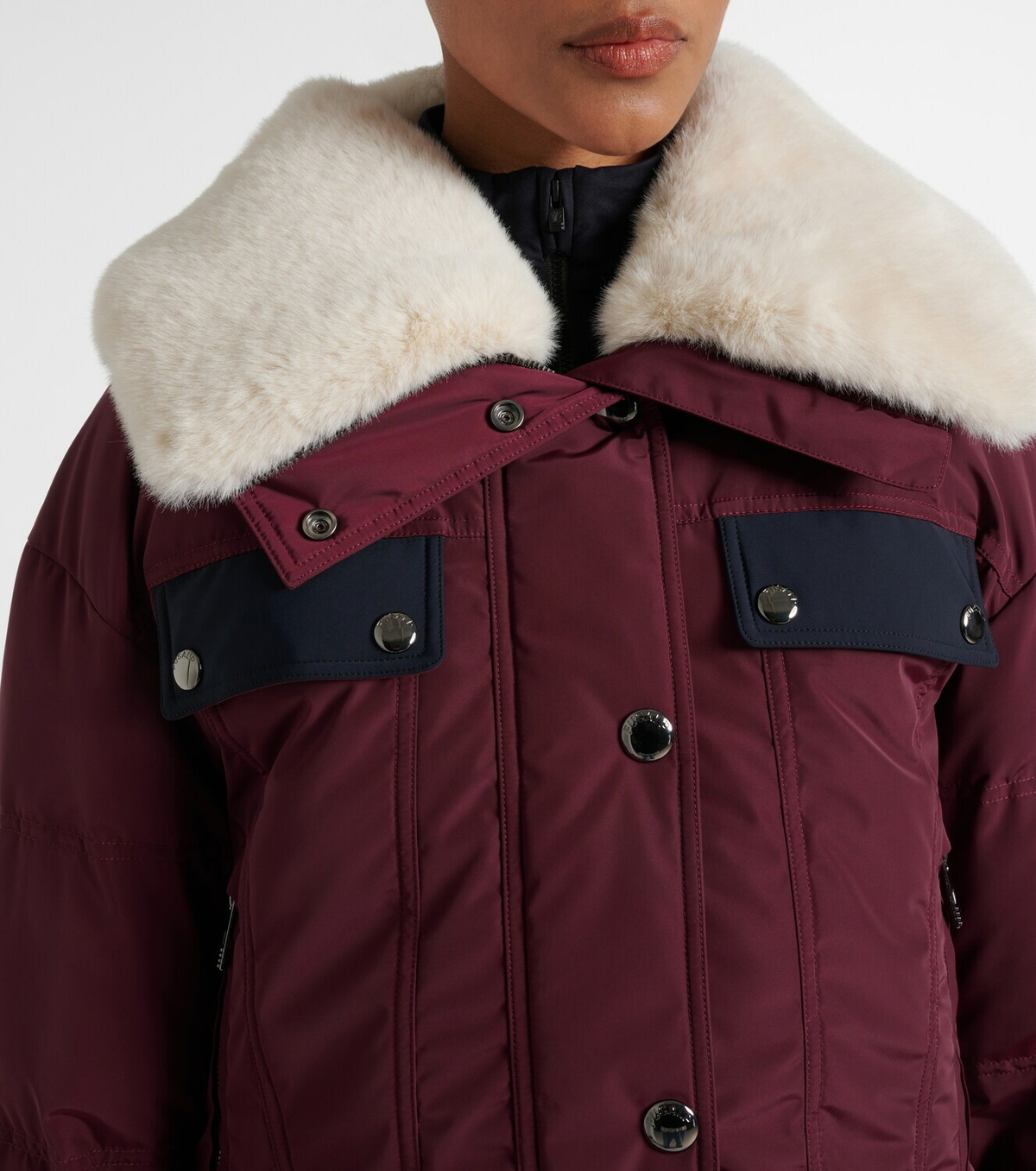 Fusalp Lakki faux fur-trimmed ski jacket