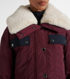 Fusalp Lakki faux fur-trimmed ski jacket
