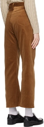 AURALEE Brown Finx Trousers