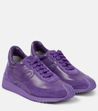 Loewe - Flow Runner leather sneakers