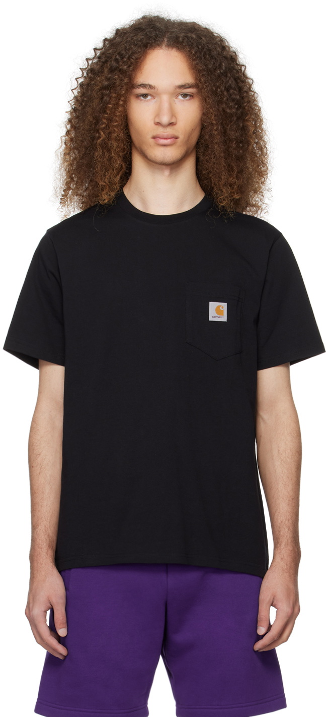 Carhartt Work In Progress Black Pocket T-Shirt Carhartt WIP