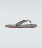 Christian Louboutin Super Loubi Flip spiked thong slides