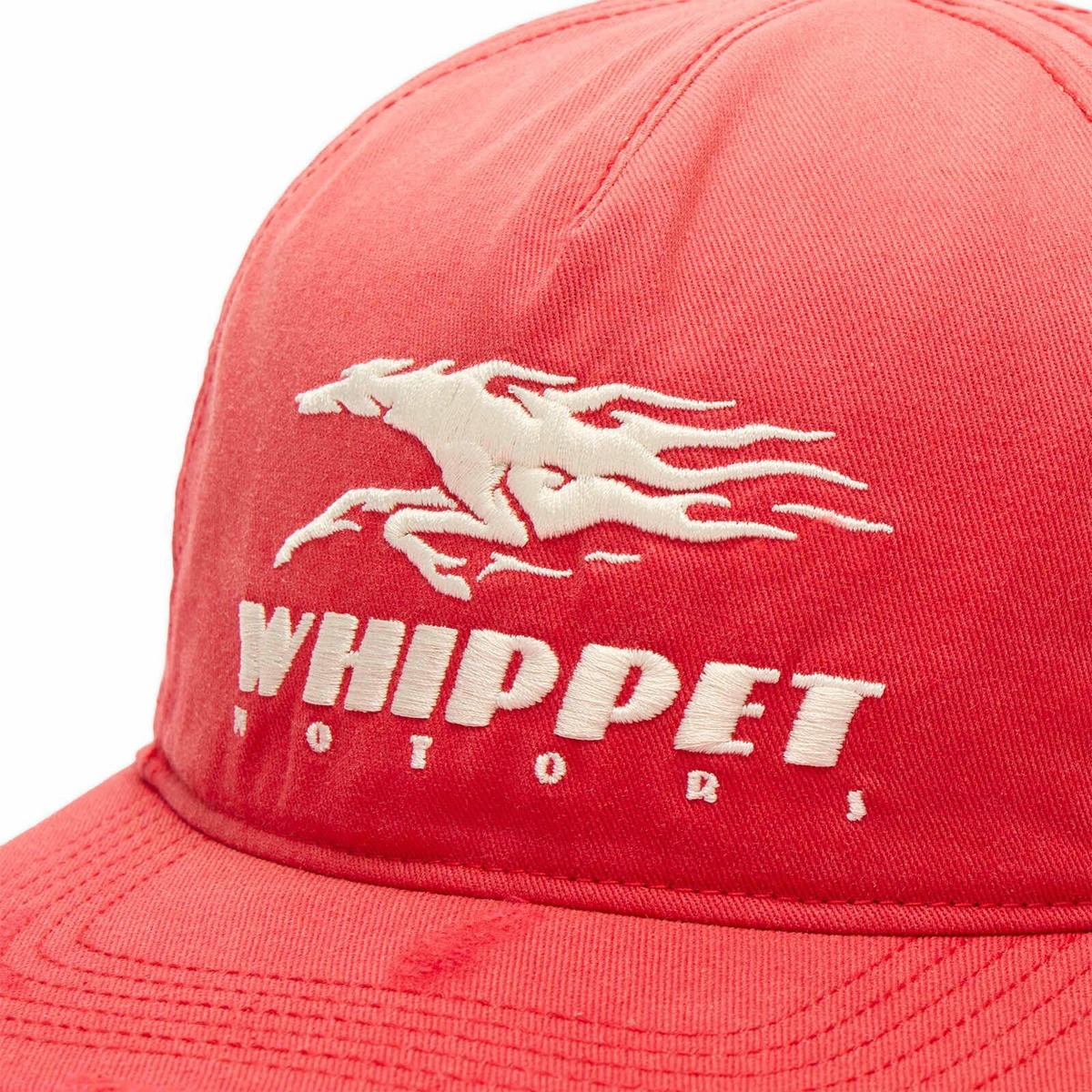 END. Whippet Hitch Cap in Washed Red 
