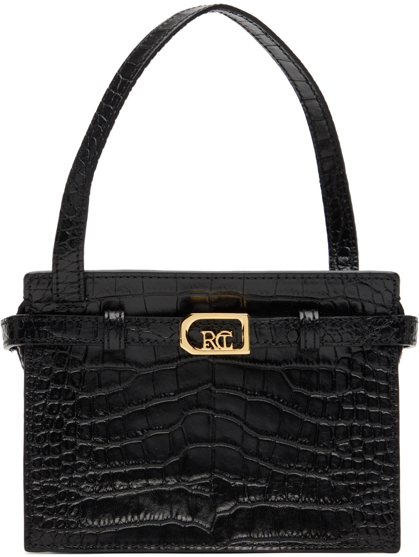 Recto Black Mini Rectangular Bag Recto