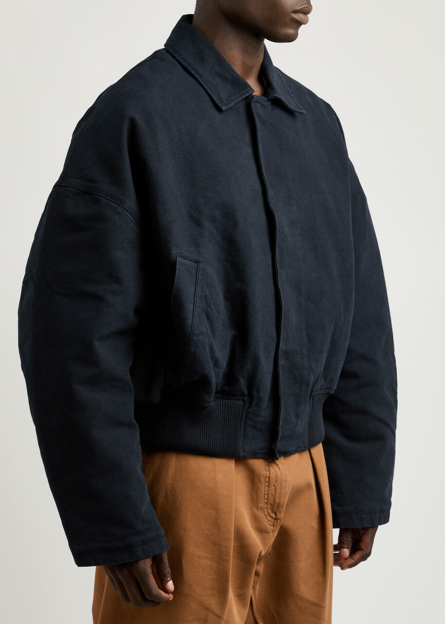 JW Anderson Cotton-canvas Bomber Jacket Navy JW Anderson