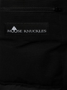MOOSE KNUCKLES - Ballistic Cotton Down Bomber W/ Faux Fur