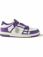 AMIRI - Skel-Top Colour-Block Leather Sneakers - Purple