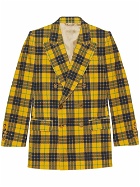 GUCCI - Tartan Double-breasted Jacket