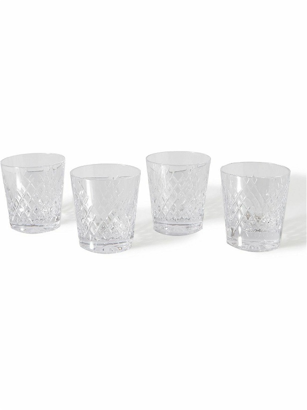 Photo: Soho Home - Barwell Set of Four Crystal Rocks Glasses